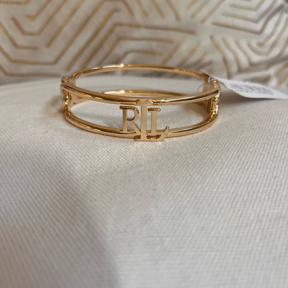 Ralph Lauren Gold RL Women's Bracelet